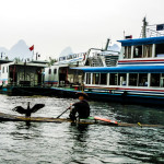 Cormorant fisher near Yangshuo